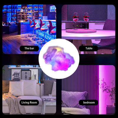 Luces LED Nube con Control Remoto y App - Iluminación Ambiental para Dormitorio - Image 13