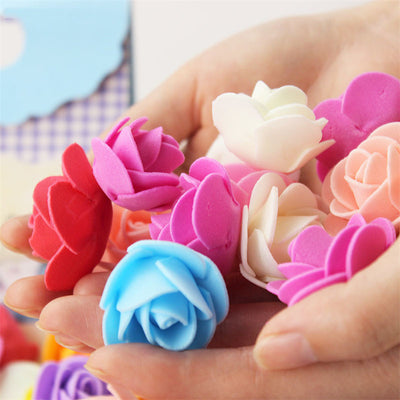 50 Rosas de Espuma PE Simuladas - Flores Artificiales para Caja de Regalo - Image 32
