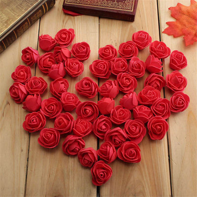 50 Rosas de Espuma PE Simuladas - Flores Artificiales para Caja de Regalo - Image 34