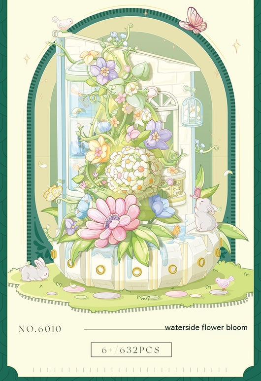 Bloques de Construcción Flor Shuixie para Niños - Juguete Decorativo - Image 10