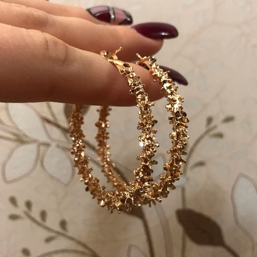 Aretes de Perla Redonda Dorados para Mujer - Image 7