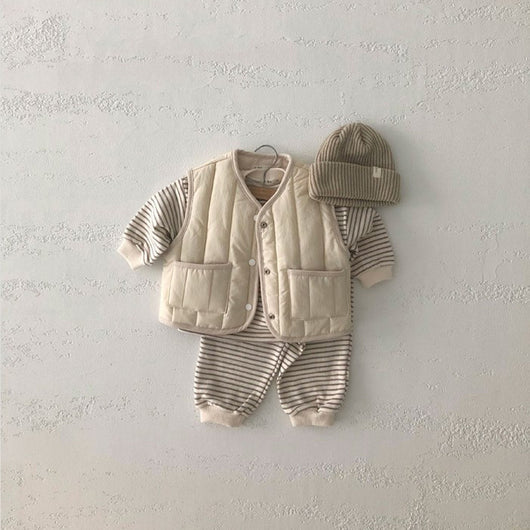 Chaleco Retro de Fácil Combinación para Niña - Image 15