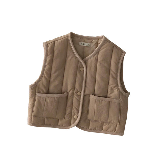 Chaleco Retro de Fácil Combinación para Niña - Image 18
