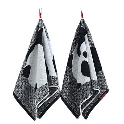 Paño Facial de Algodón Estampado con Pandas - Súper Absorbente - Image 10