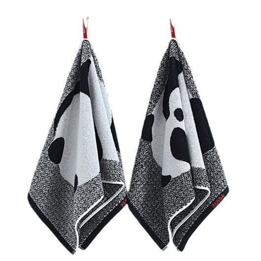 Paño Facial de Algodón Estampado con Pandas - Súper Absorbente - Image 10