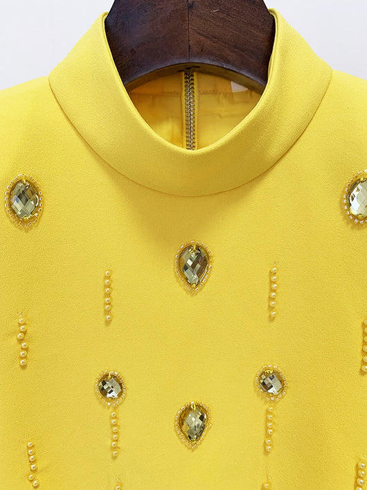 Conjunto de Falda Corta y Top Diamantado de Línea Industrial - Image 12