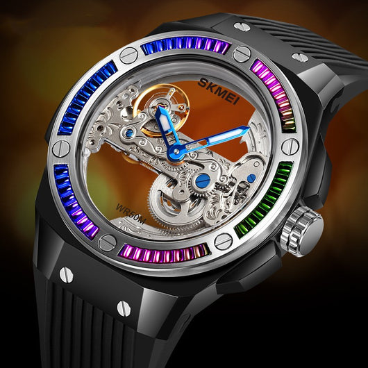 Reloj Automático Mecánico Hueco para Hombre de Lujo - Image 12