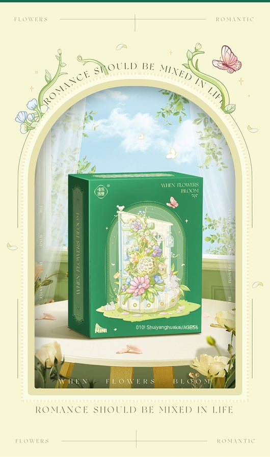 Bloques de Construcción Flor Shuixie para Niños - Juguete Decorativo - Image 24