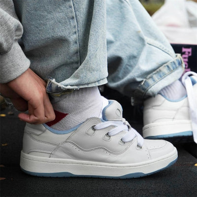 Zapatillas Deportivas de Lona para Mujer - Estilo Skate - Image 7