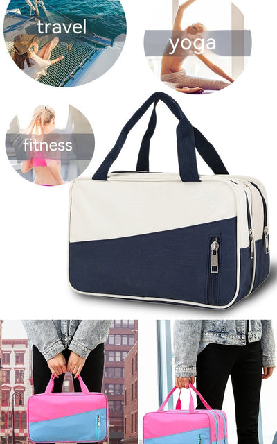Bolsa de Playa Impermeable con Separación Seco-Mojado para Viajes - Image 11
