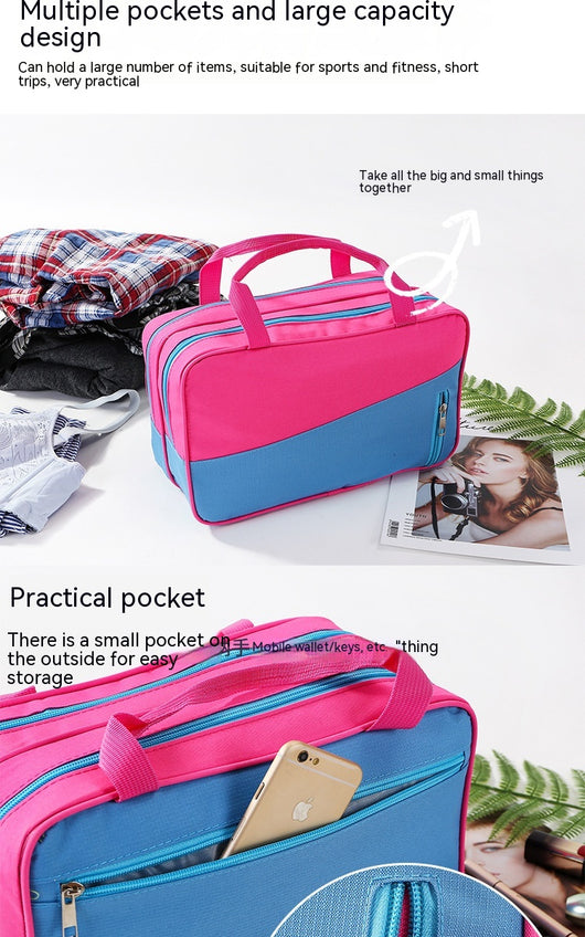 Bolsa de Playa Impermeable con Separación Seco-Mojado para Viajes - Image 15