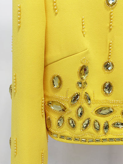 Conjunto de Falda Corta y Top Diamantado de Línea Industrial - Image 28