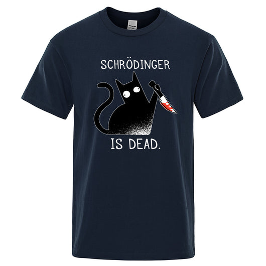 Playera Negra Estilo Gato para Hombre - Algodón Suave - Image 28