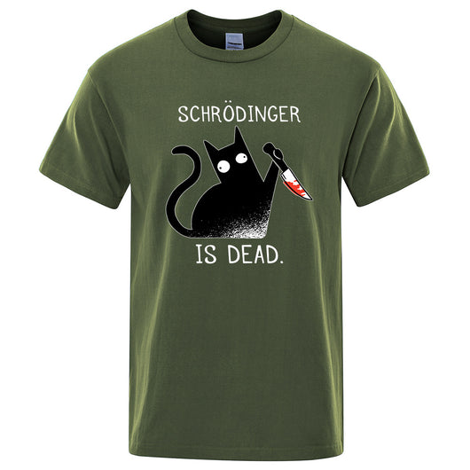 Playera Negra Estilo Gato para Hombre - Algodón Suave - Image 30