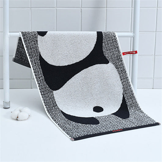 Paño Facial de Algodón Estampado con Pandas - Súper Absorbente - Image 12