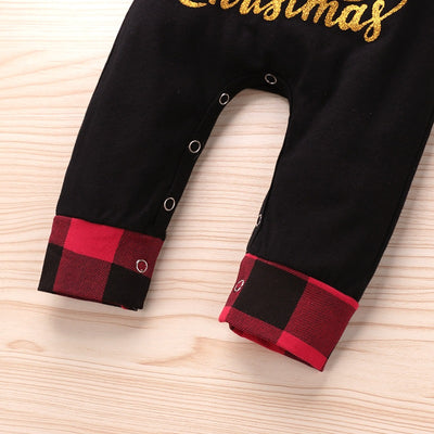 Pijama Navideño Reno de Papá Noel - Enterizo a Cuadros Rojo - Image 8