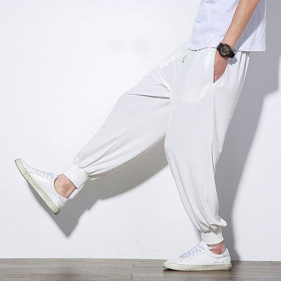 Pantalones Cortos de Seda de Hielo Ultrafinos para Hombre - Verano - Image 9