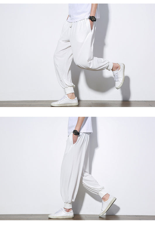 Pantalones Cortos de Seda de Hielo Ultrafinos para Hombre - Verano - Image 13