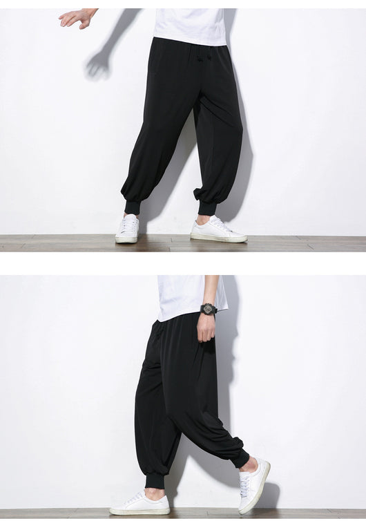 Pantalones Cortos de Seda de Hielo Ultrafinos para Hombre - Verano - Image 14