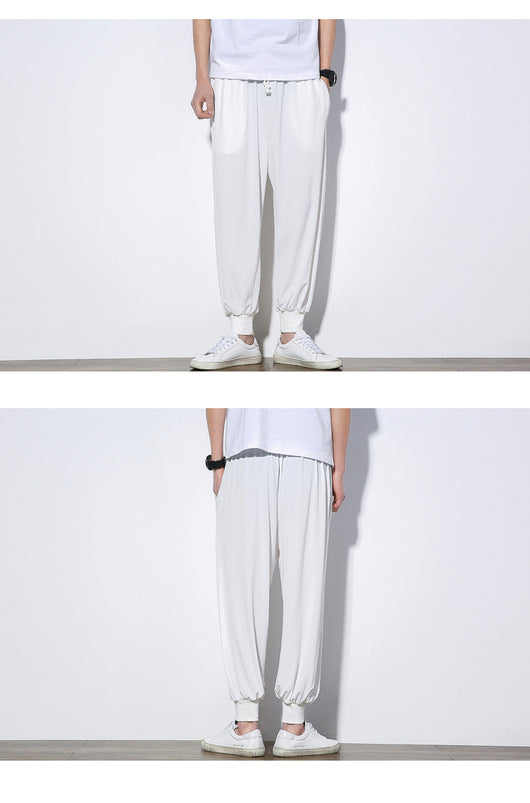 Pantalones Cortos de Seda de Hielo Ultrafinos para Hombre - Verano - Image 16