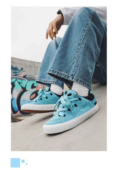 Zapatos de Skate Deportivos de Cuero Sintético para Hombre - Estilo Nacional - Image 9
