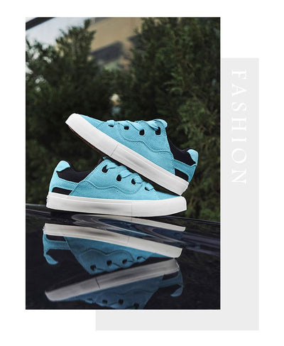 Zapatos de Skate Deportivos de Cuero Sintético para Hombre - Estilo Nacional - Image 13