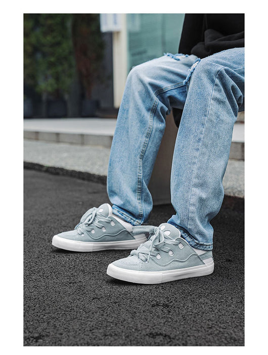Zapatos de Skate Deportivos de Cuero Sintético para Hombre - Estilo Nacional - Image 15