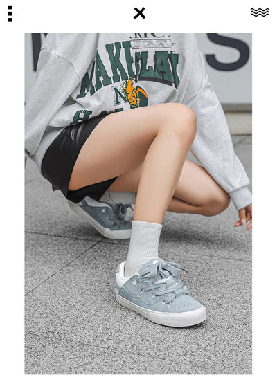 Zapatos de Skate Deportivos de Cuero Sintético para Hombre - Estilo Nacional - Image 16