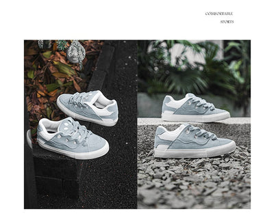 Zapatos de Skate Deportivos de Cuero Sintético para Hombre - Estilo Nacional - Image 18