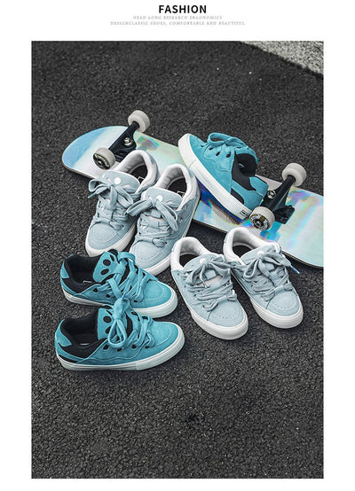 Zapatos de Skate Deportivos de Cuero Sintético para Hombre - Estilo Nacional - Image 25