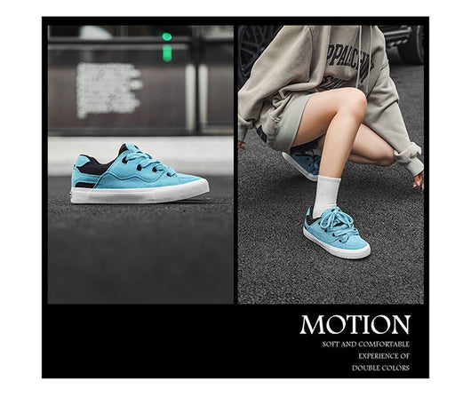 Zapatos de Skate Deportivos de Cuero Sintético para Hombre - Estilo Nacional - Image 26