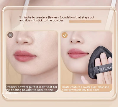 Base de Maquillaje Líquida Piña Negra con Esponja Cushion Húmeda y Seca - Image 8