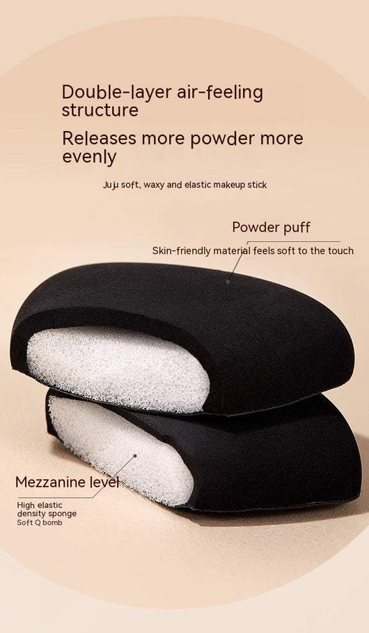 Base de Maquillaje Líquida Piña Negra con Esponja Cushion Húmeda y Seca - Image 15