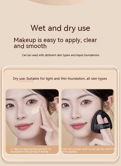 Base de Maquillaje Líquida Piña Negra con Esponja Cushion Húmeda y Seca - Image 18