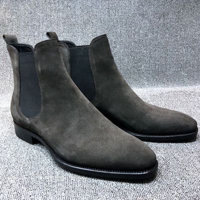 Botas Martin de Cuero Vintage para Hombre - Botines Altos Clásicos - Image 12