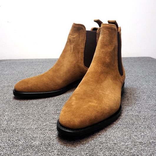 Botas Martin de Cuero Vintage para Hombre - Botines Altos Clásicos - Image 15