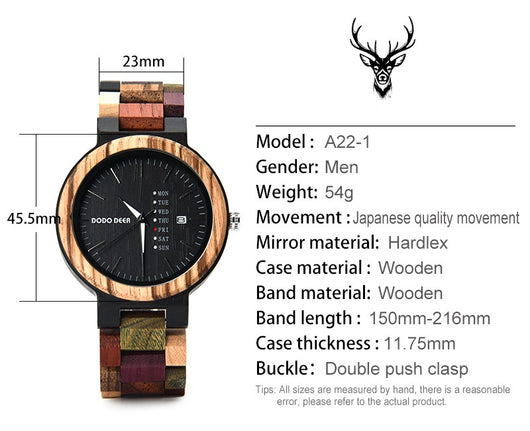 Reloj de Pareja Estilo Europeo Americano con Calendario de Madera - Image 12