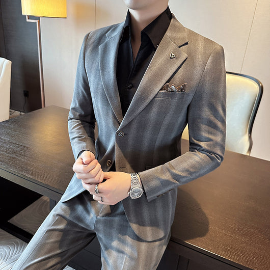 Traje Ejecutivo de Dos Piezas para Hombre - Elegancia Formal - Image 10