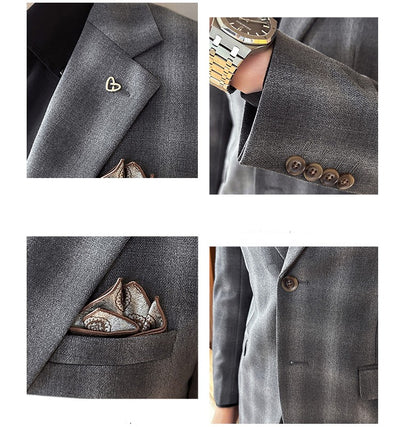 Traje Ejecutivo de Dos Piezas para Hombre - Elegancia Formal - Image 11