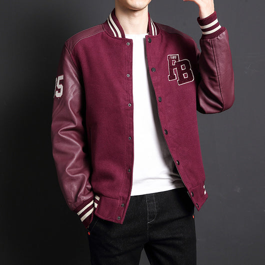Chaqueta Casual de Lana Polar con Cuello de Béisbol para Hombre - Image 11