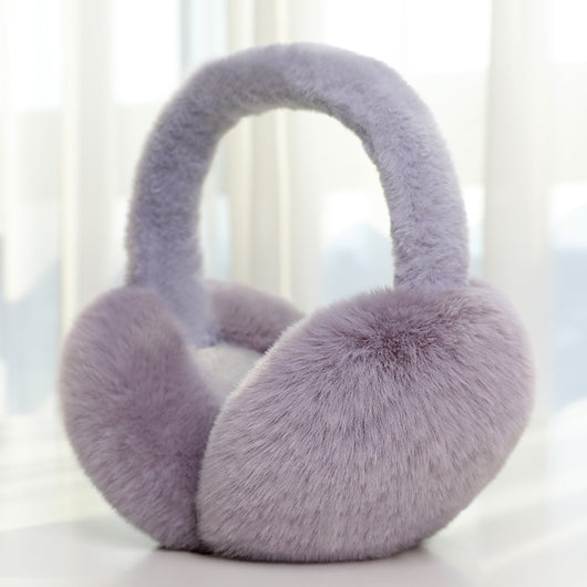 Orejeras de Piel de Conejo Abrigadas - Plegables para Invierno - Image 18