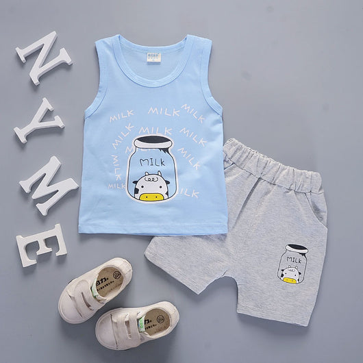 Conjunto Infantil de Algodón Ligero para Verano - Image 5