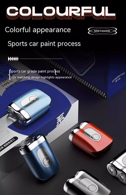 Afeitadora Eléctrica Mini Portátil para Hombre Super Running - Image 14