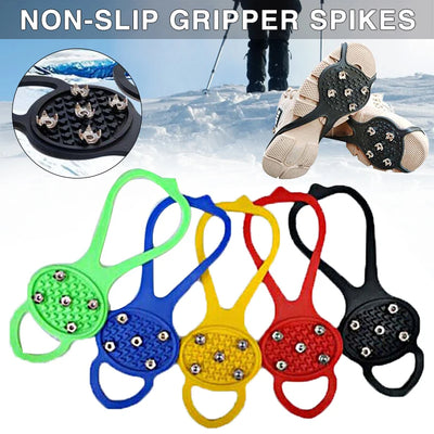 Crampones Unisex de 5 Púas para Hielo y Nieve - Antideslizantes para Senderismo y Escalada - Image 25