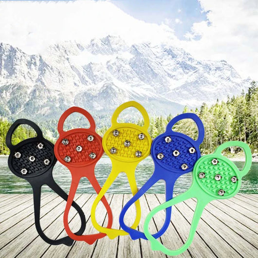 Crampones Unisex de 5 Púas para Hielo y Nieve - Antideslizantes para Senderismo y Escalada - Image 26