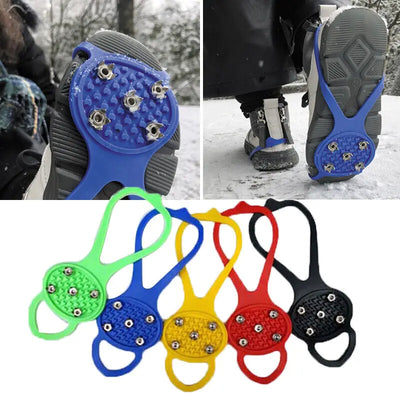 Crampones Unisex de 5 Púas para Hielo y Nieve - Antideslizantes para Senderismo y Escalada - Image 27