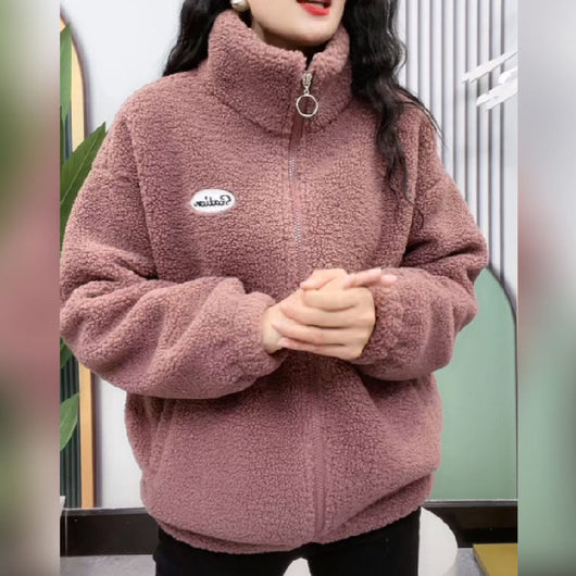 Abrigo Acolchado de Terciopelo para Mujer - Image 8