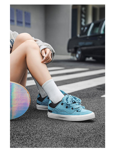 Zapatos de Skate Deportivos de Cuero Sintético para Hombre - Estilo Nacional - Image 49