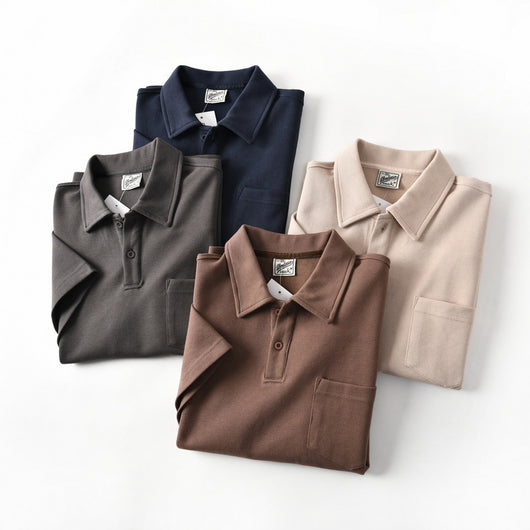 Polo Holgado de Algodón para Hombre - Estilo Casual Moderno - Image 14