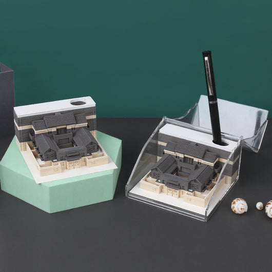 Bloc de Notas 3D Estilo Antiguo Beiyuan - Regalo Premium - Image 9
